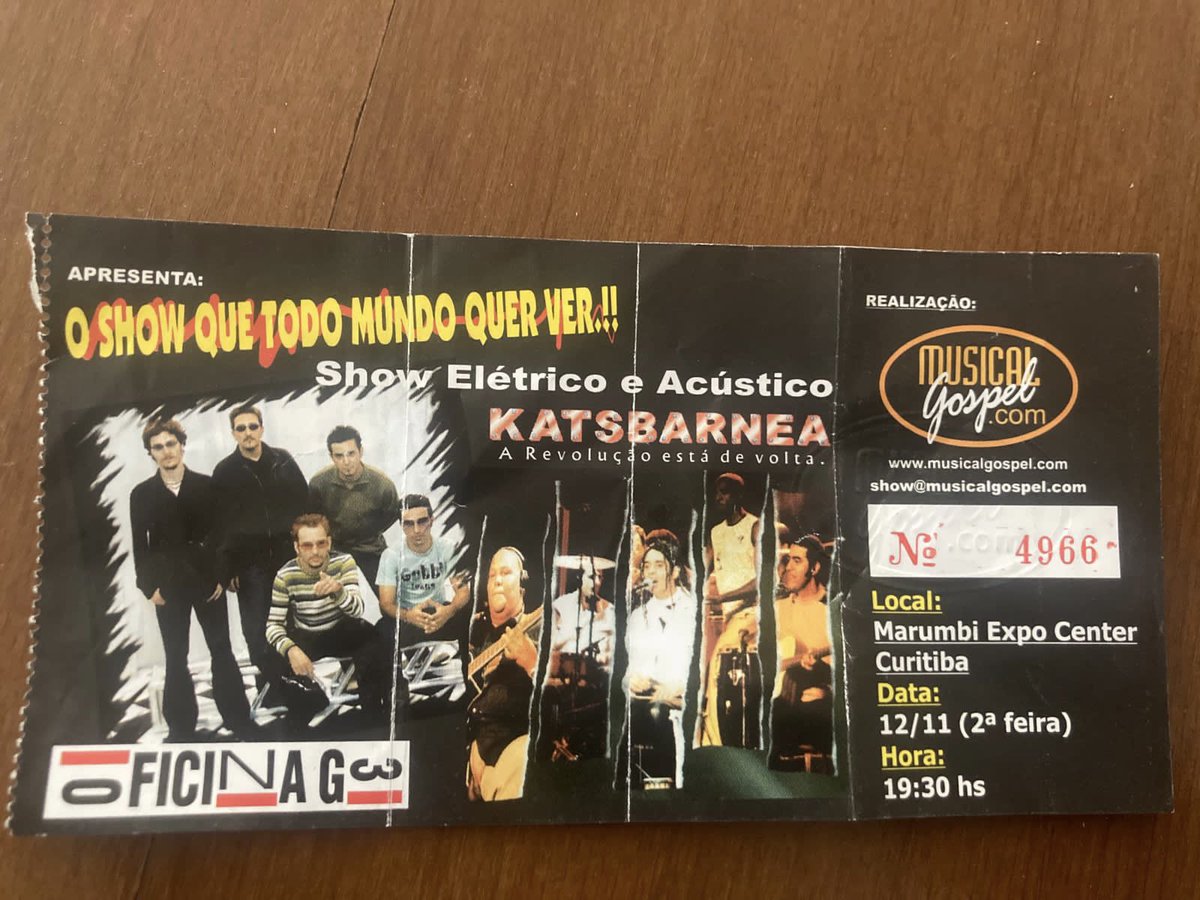 plinets's tweet photo. 20 anos depois, irei no MESMO show! Surreal! 🎸🎧 @oficina_g3 @DucaTambasco https://t.co/ajRZ0zdwKh