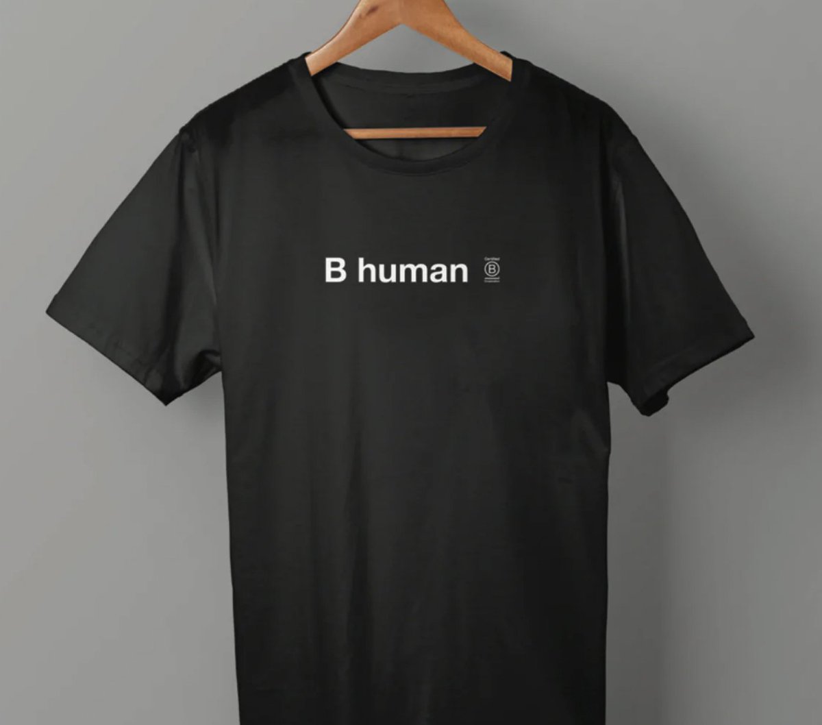 rstoddard's tweet photo. We're introducing 2 new designs in our t-shirt line celebrating #BCorps. This one aligns w the Champion's Retreat theme "Humanity@Work." Great to partner w @tsdesigns to make these the best sustainable t-shirts on the planet. https://t.co/6xokUuY4OK @bcorpuscan @BCorpCommunity https://t.co/jZS7dxrJQI