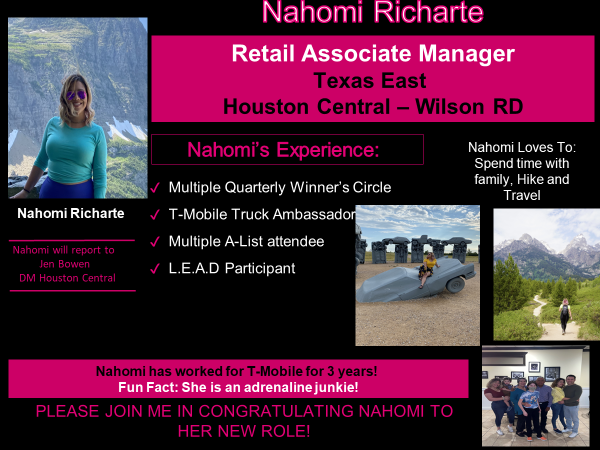 Congrats to @omi_richarte on your promotion to RAM in the Houston Central district! Welcome to the leadership team. We are so excited to see your impact at your new store!!!! #HCF <a href="/SAhmed03599/">Syed Ahmed</a> <a href="/cjgreentx/">Chris Green</a> <a href="/OdieRetail/">Odie A</a> <a href="/AndingMarquette/">Marquette Miller</a> <a href="/Gladyschavez_HW/">Gladys Chavez</a>