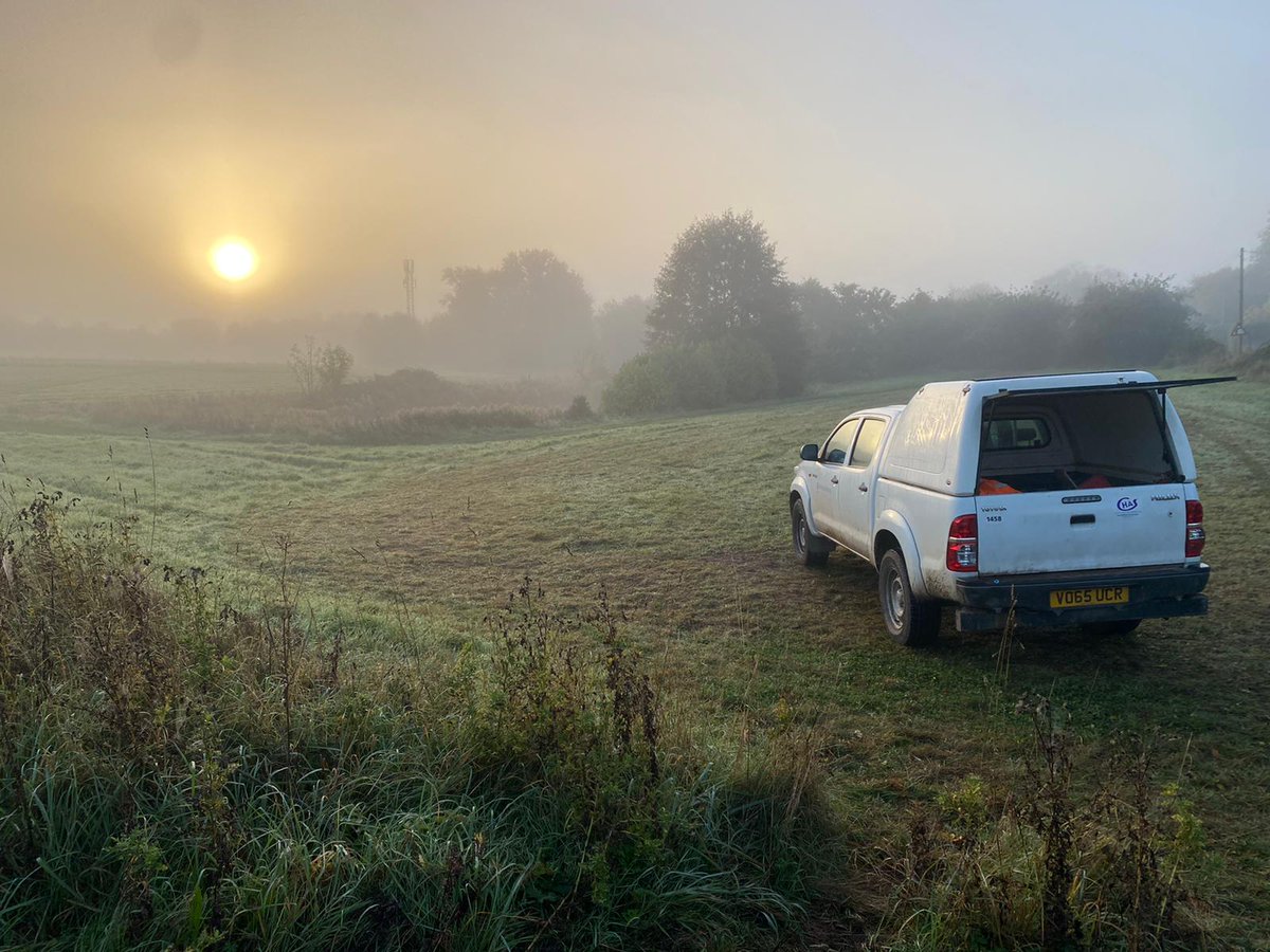 Autumn has arrived 🍂 Let the misty and chilly site mornings begin!