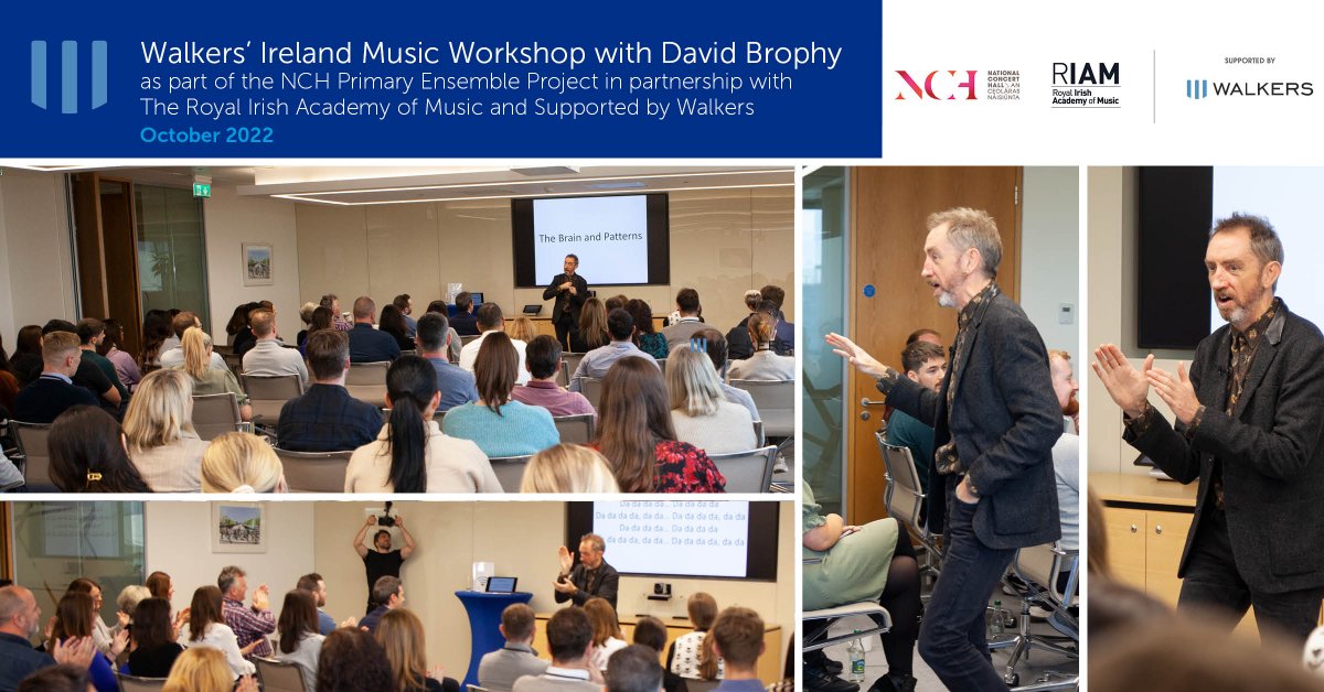 WalkersGlobal's tweet photo. On Monday, we were delighted to host a highly engaging staff workshop with world-renowned conductor David Brophy. This took place as part of the Walkers sponsored Primary Ensemble Project in partnership with the @NCH_Music  and @RIAMDublin. https://t.co/8XbYRT3QSW