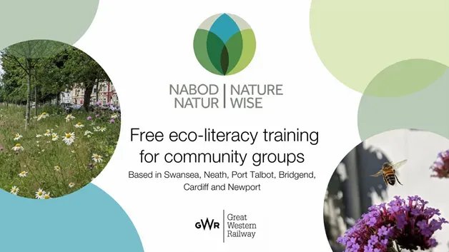 CynnalCymru's tweet image. Free #nature #training is available for community groups in South Wales.
#NatureWise is an online training course by @CynnalCymru that teaches you how the natural environment works, the threats it faces, and how we can all help nature thrive. Sign up: buff.ly/3ySBR5P