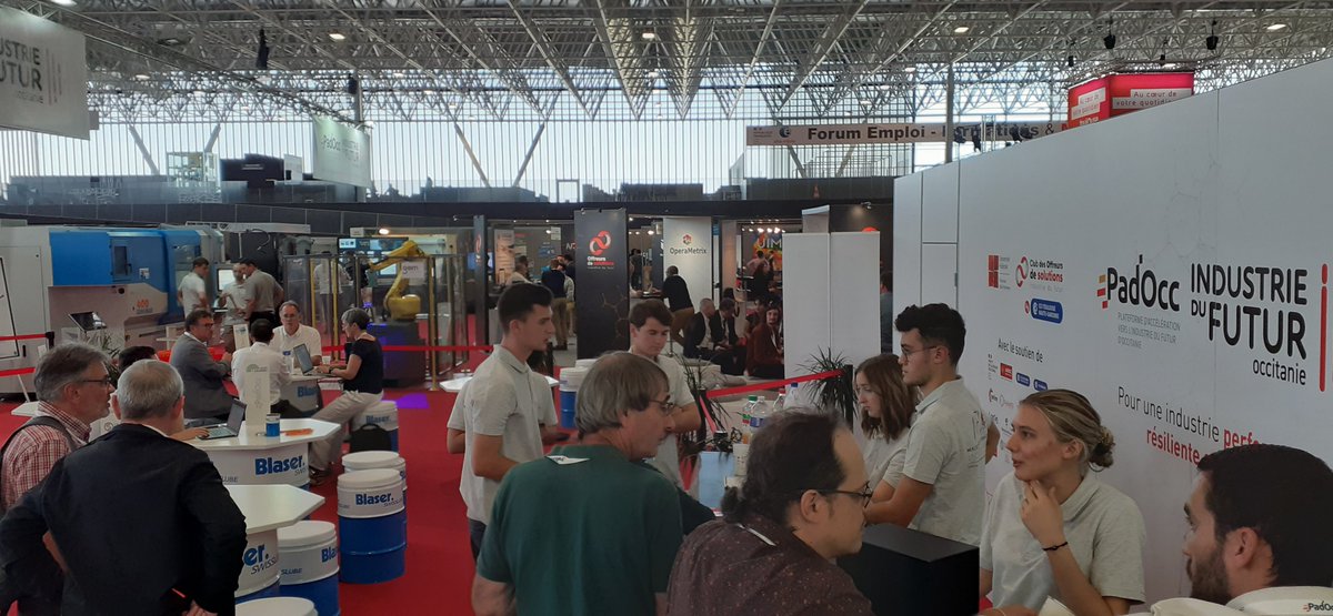 AerospaceValley's tweet photo. [ #LIVE ] @AerospaceValley présent sur le @SIANEtlse, le salon des partenaires de l'#industrie au sein de Pad’Occ, la plateforme d’accélération vers l’#industrie du futur de la Région @Occitanie 

Venez rencontrer nos experts jusqu'à demain !

⬇⬇
https://t.co/ikB6avcYGM

#Inno https://t.co/uj75Kt0JWQ