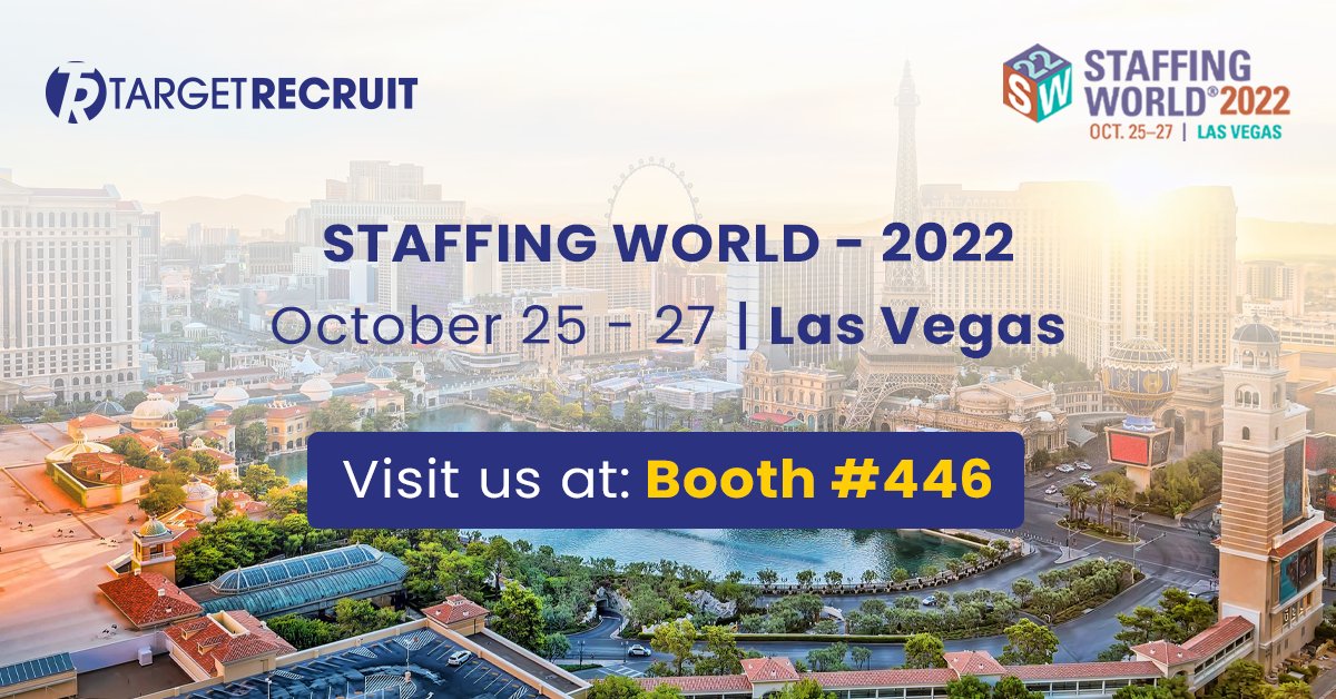 Target_Recruit's tweet photo. Less than 1 week until Staffing World! Looking at the agenda, what sessions are you most excited about?

Don't forget to stop by booth #446 during the exhibit hall hours to chat with the TargetRecruit team.
@StaffingTweets 

https://t.co/mokYhhOLXN

#staffing #staffingworld https://t.co/ofuk7EaWOw