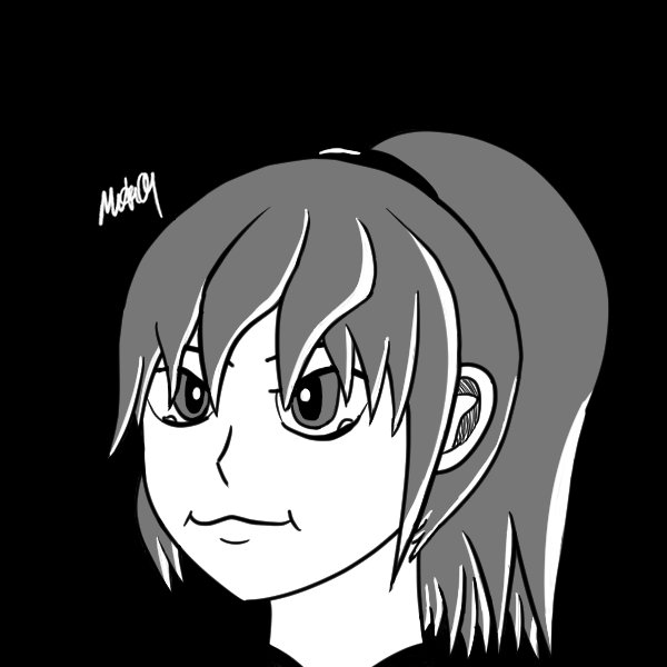 Metazero01's tweet photo. I like how this isn't really a reference to anything, I just kinda made it up. Day 19 - Ponytail #inktober2022 #inktober https://t.co/4WB94f828Z