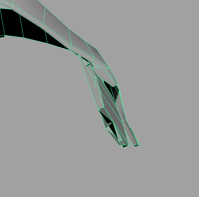 リトポの面張り、側面ぐっちゃぐちゃ 