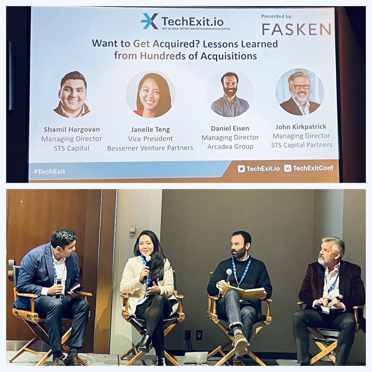 NextBigTeng's tweet photo. At @TechExitConf 🇨🇦 today to discuss how IPO window may be shut, but global tech M&amp;A is on track for another landslide year: 

💥 >600 deals YTD
💥 53:47 sponsor:strategic
💥 software taking 🦁 share of transactions + premiums
💥 blockbuster strategic deals ($20Bn+ val) every Q https://t.co/bnfxmmF25Z