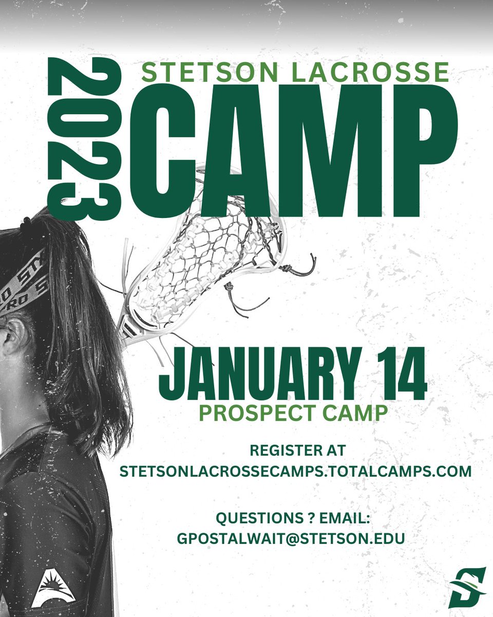 Start planning now - January 14th 2023, the Hatters are hosting a prospect day! ⬇️ Register today ⬇️

stetsonlacrossecamps.totalcamps.com