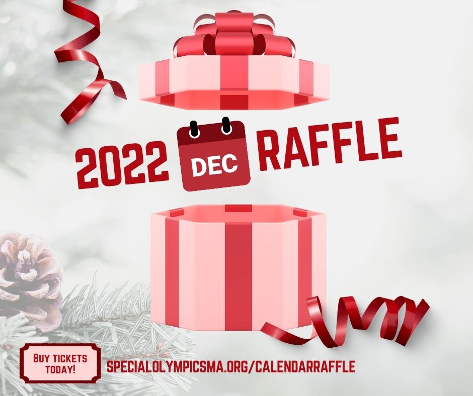🎁Our 2022 December Calendar Raffle tickets are selling fast! Some of the prizes you could win include: - Gift Card to the Great Wolf Lodge🐺 - Julian Edelman signed helmet🏈 - jetBlue airline tickets✈️ 👉Purchase tickets at: specialolympicsma.org/calendarraffle #fundraiser #raffletickets