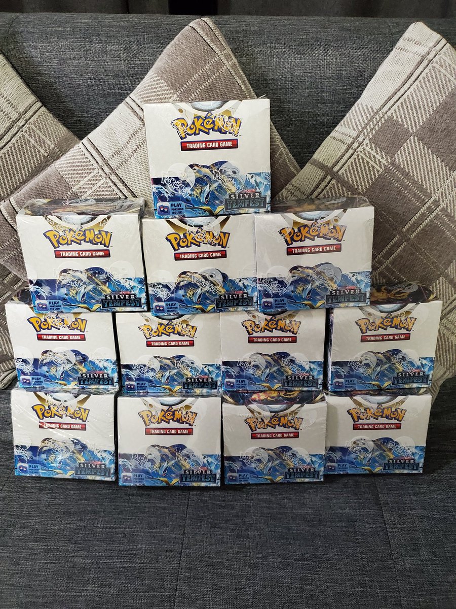 TheWiiDEVil's tweet photo. POKEMON SILVER TEMPEST IN STOCK AND AVAILABLE FOR LIVE BREAKS TONIGHT!!!

GRAB YOUR PACKS 3 WEEKS EARLY BECORE RELEASE!!!! 

https://t.co/PkIBxp54Jl 

#Pokemon #silverempest #twitch #livebreaks #Giveaways #raffles #PokemonGO https://t.co/AqhCvfdQfT