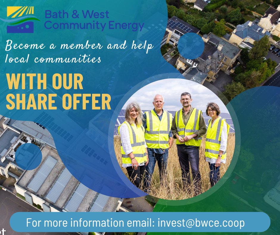 Would you like to help schools facing increasing energy bills by buying shares in BWCE? To find out more, click the link in our bio to book up for one of our online information sessions  #bwce #bwceshareoffer
bwce.coop