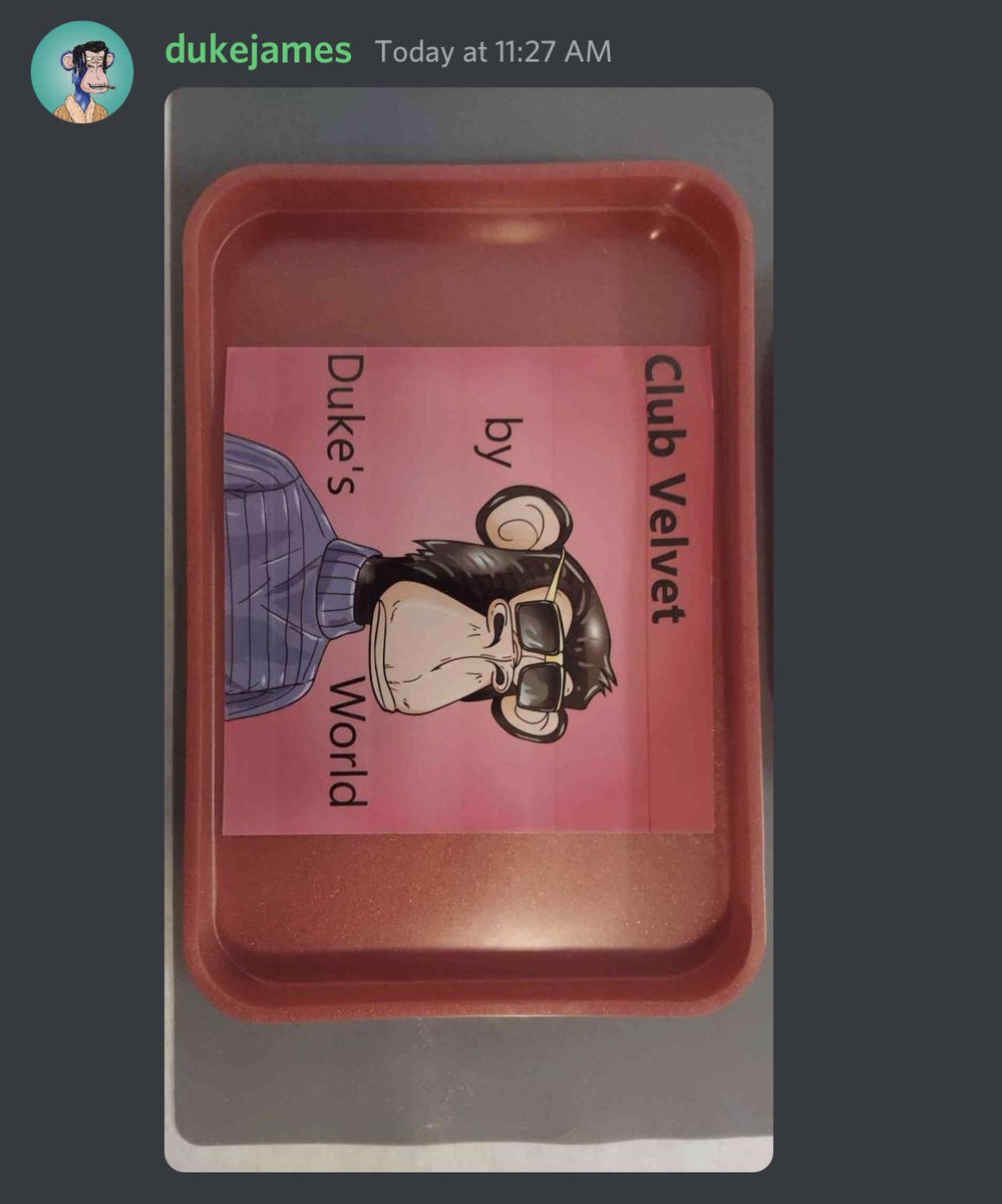 clubvelvetpod's tweet photo. Giveaway item, rolling tray design by @BossPlayerT for #ClubVelvet. To enter go to ๐ post of discord link. https://t.co/Rqdq6kQClJ