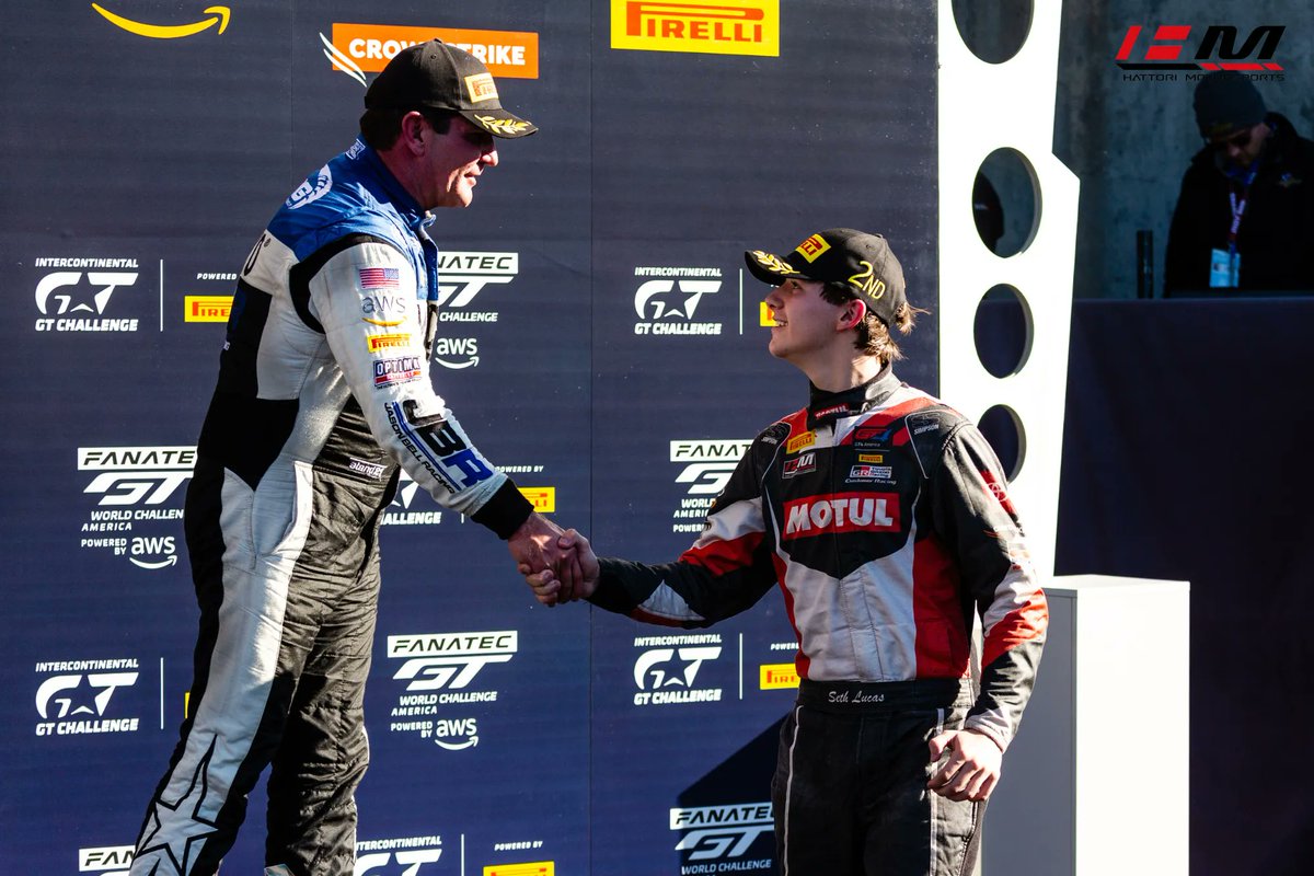 Battling with the best out there on track and keeping up!

#HattoriMotorsports / #MotulUSA / #SethLucasRacing / #GTAmerica / <a href="/MotulUSA/">Motul USA</a> / <a href="/gt_america_/">GT America Powered by AWS</a>