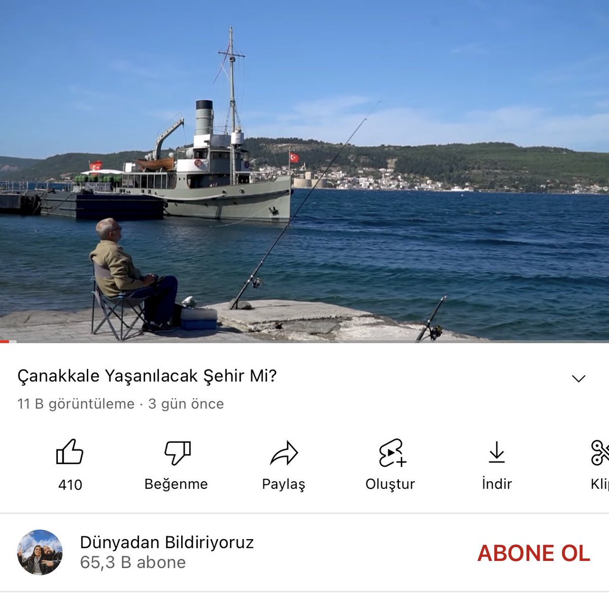 thisiscanakkale's tweet photo. Cevabın evet olduğunu biliyorsunuz. https://t.co/XoDa5Pb7Cy