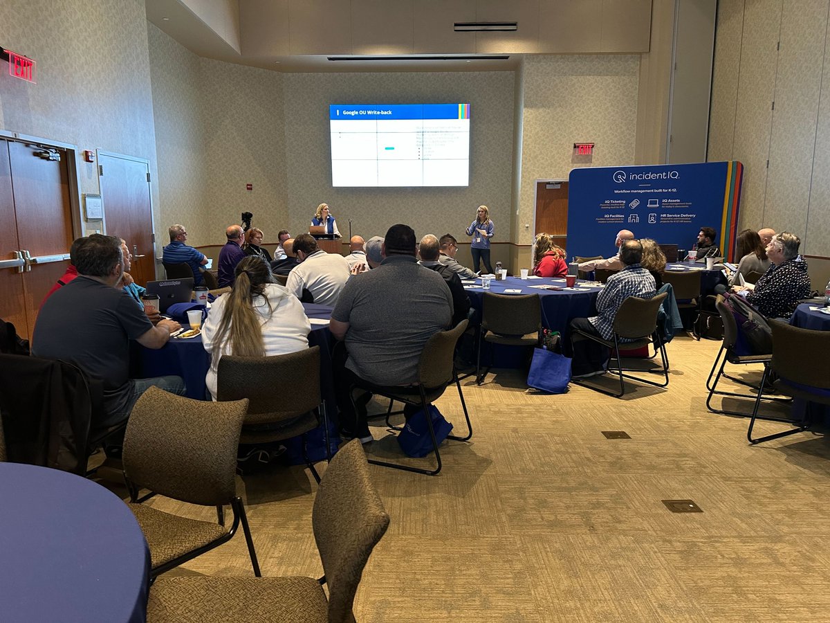 IncidentIQ's tweet photo. Our Lunch &amp; Learn event is underway!

Thank you to the Oklahoma and Texas districts for giving us such a warm welcome. We're excited to discuss Incident IQ best practices, and hear more from our iiQ districts about their challenges and successes when it comes to K-12 support ops. https://t.co/GnKfYpCfSt