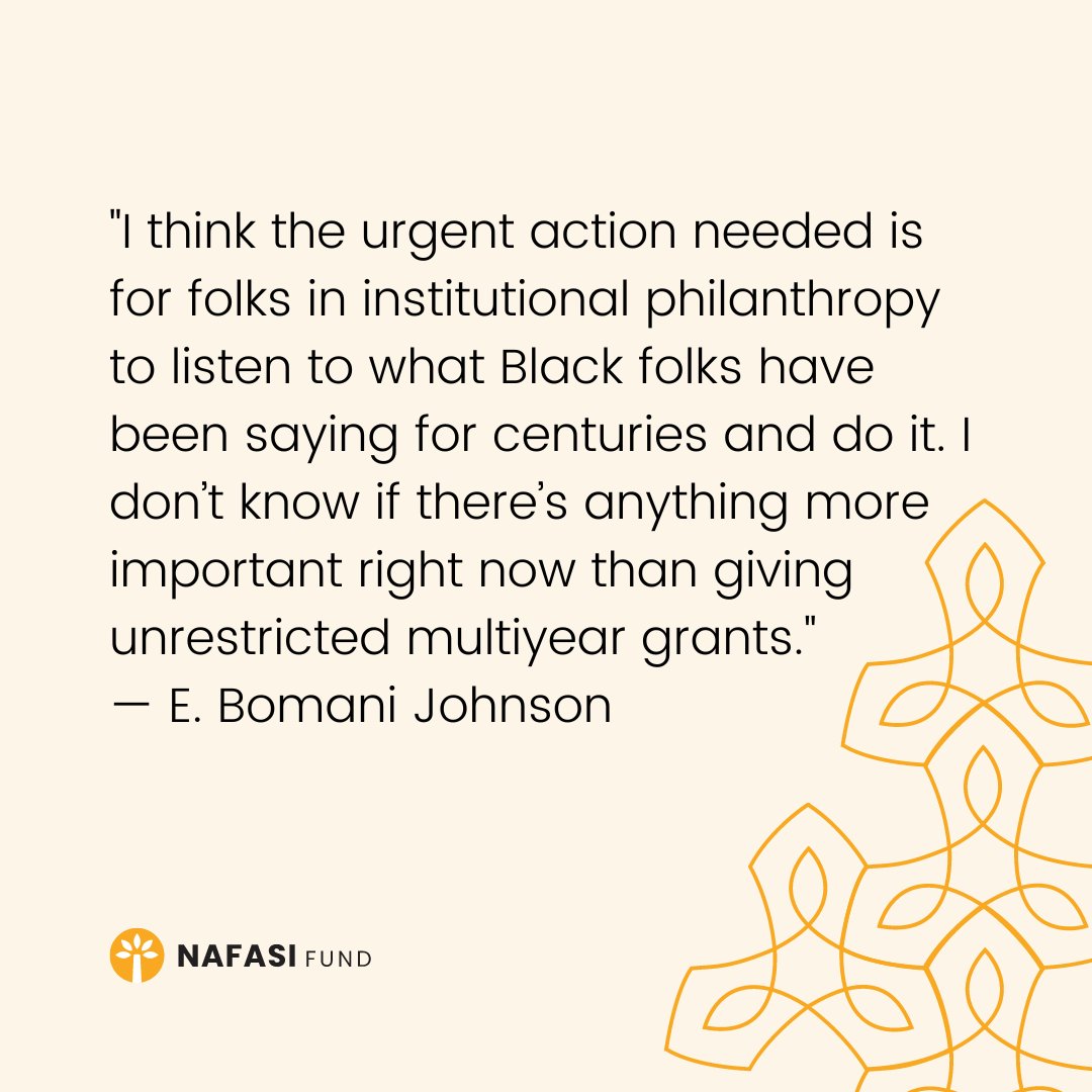 TheMoriahGroup's tweet photo. "What do #foundations need to do to advance the needs of the Black community? What do Black-led #nonprofits recommend regarding those needs? How does #RacialEquity play a part in the current giving landscape? And what is the long-term outlook for #BlackPhilanthropy?" https://t.co/01999lqYqR
