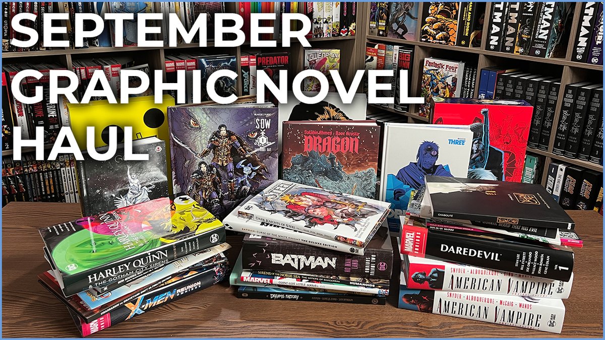 It’s almost HALLOWEEN, Minties! But, first it’s HAUL-O-WEEN! Omar has his better-late-than-never September Haul! Check out all of the awesome books he picked up last month! bit.ly/3ER9NDx #Comics #ComicBooks #Haul #Halloween #Marvel #DC #DarkHorse #Image #Batman
