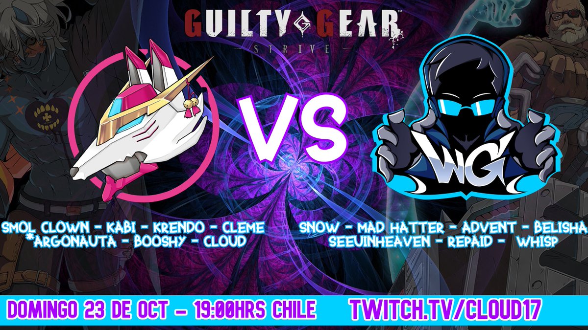 ¡¡ESTE DOMINGO!! <a href="/whisp_gaming/">Whisp Gaming</a> vs <a href="/ZENKO_eSports/">ZENKO e-Sports</a> 🔥🔥🔥🔥🔥
no se pierdan este evento 7 vs 7 en vivo por mi canal de twitch twitch.tv/cloud17