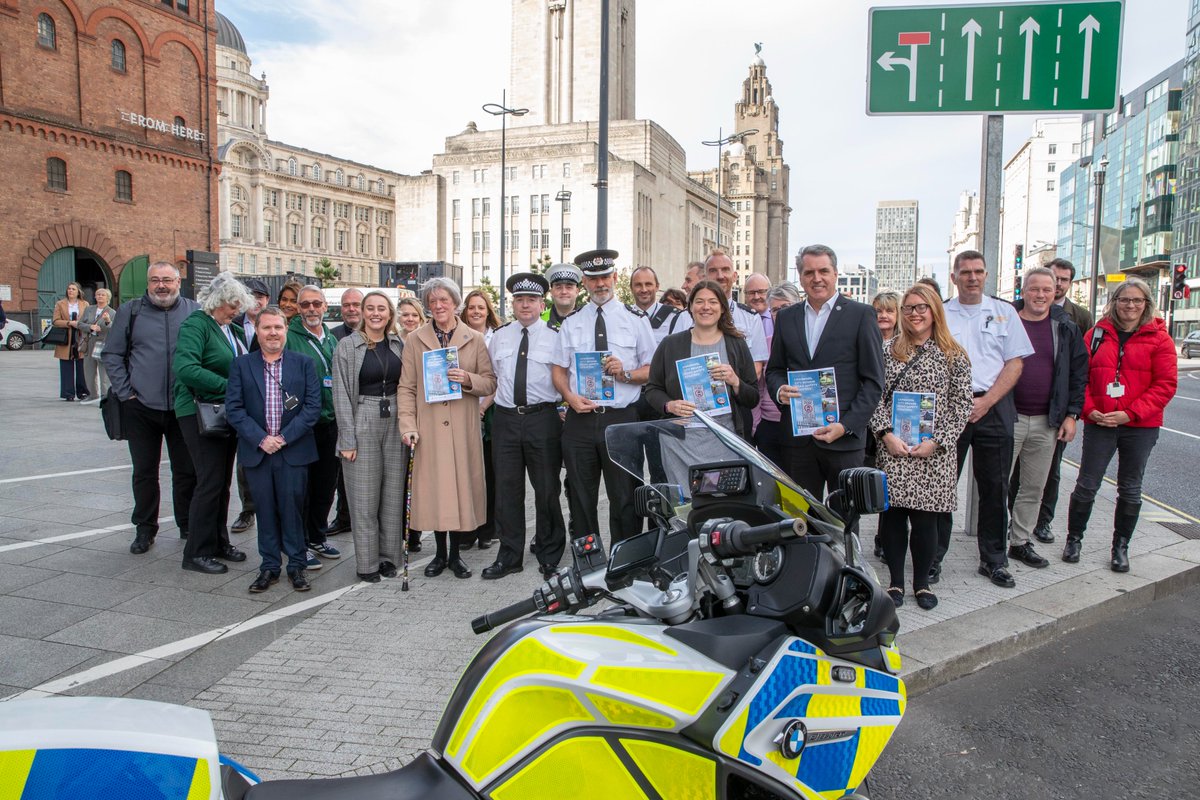 MerseysidePCC's tweet photo. Vision0⃣ - no avoidable deaths or serious injuries on our roads by 2040.

That's the bold aspiration set out in a new region-wide road safety strategy launched today. 

We're determine to create safer, cleaner, greener roads 🚗🚌🚴‍♂️

@MetroMayorSteve @MerseyPolice @Merseysidersp https://t.co/YCdByKcuLB