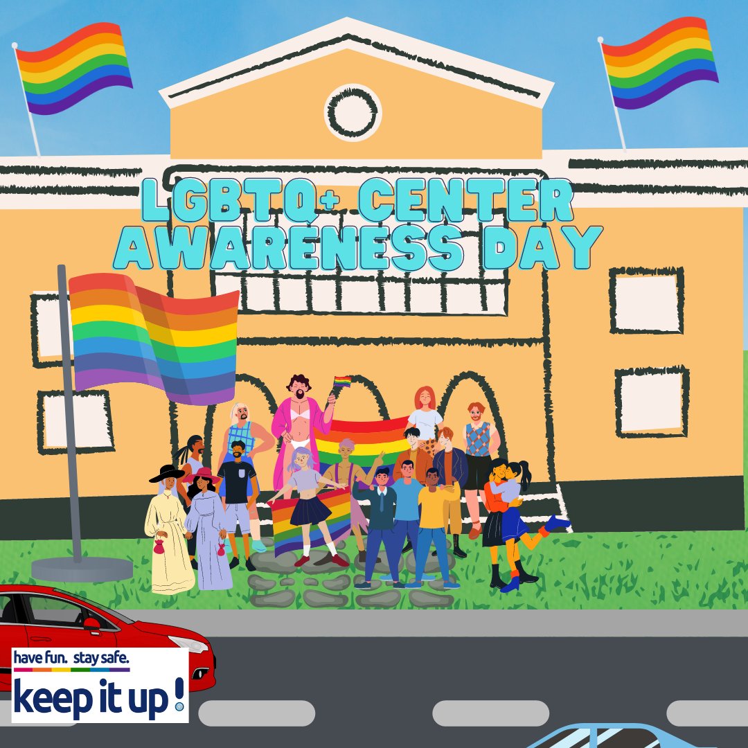KeepItUp3_'s tweet photo. Did you know? KIU not only works directly with our participants, we also work with several LGBTQ+ Community Centers across the US! Today is LGBTQ+ Center Awareness day. Recognize your local center for all they've done for your community! https://t.co/jRNlqPrpmB