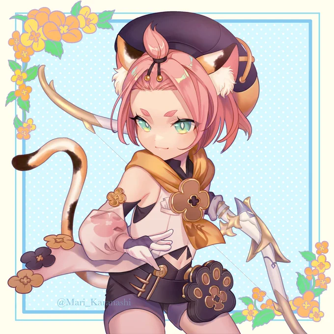 #あなたのぴんく色の作品を見せてくださいピンク髪は可愛い 