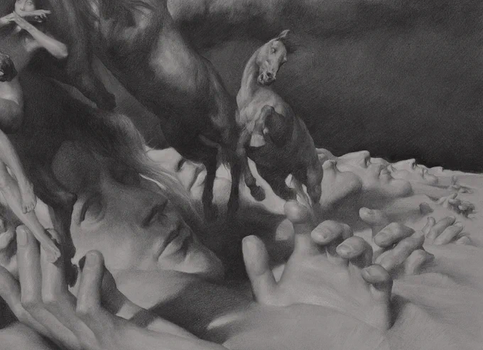 Details from "Escape the Nightmare". 