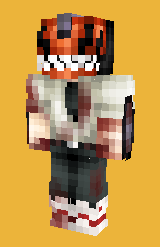 burning0ld's tweet photo. Chainsaw man! You really thought I wouldn't make a proper variant huh?

#minecraft #denji #anime #minecraftskin #minecraftcommission #makima #fanart #chainsawman #Bloody #Halloween #gore #splatter https://t.co/YguMMVI9mr