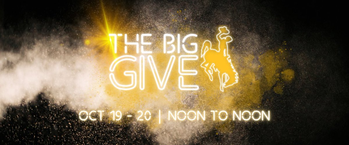 UW Casper Giving Day has finally arrived! Today from noon to tomorrow at noon. There is no donation too small and it will all go towards supporting our students in their higher education. Follow the link to check out the exciting tradition: givecampus.com/jqefih