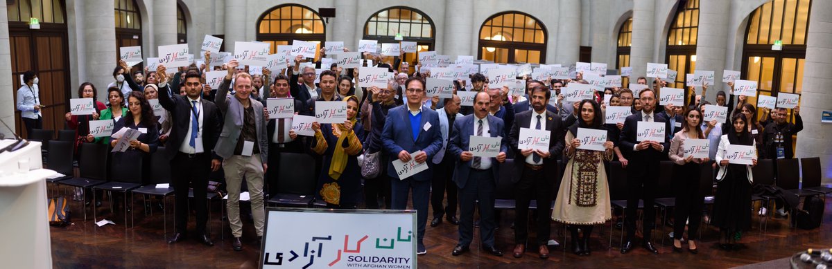 VAFOinDe's tweet photo. Afghanistan Conference 2022 in Berlin, hosted by @VAFOinDe and @venro_eV , in cooperation w/ @BoellStiftung 

Here are some of insights...

Thread (1/14) 

#DontForgetAfghanistan #LetAfghanGirlsLearn https://t.co/ZVRpzZpgyR