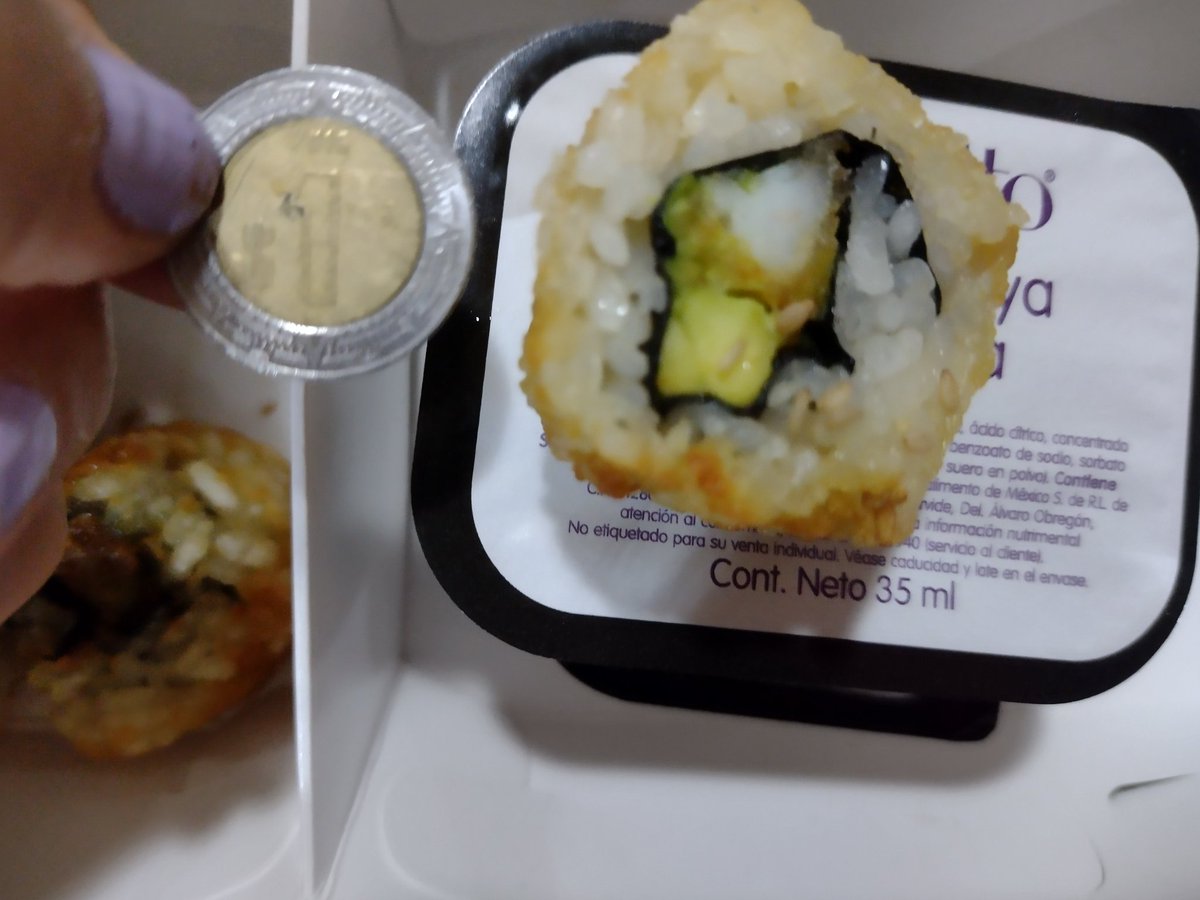 MiroslavaFlo's tweet photo. @SushiIttoMx es en serio? ... vergonzoso, yo quería comer no botanear. https://t.co/9Eta2ycXpx