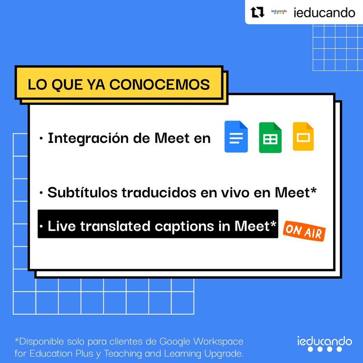 ieducando Chile tweet media