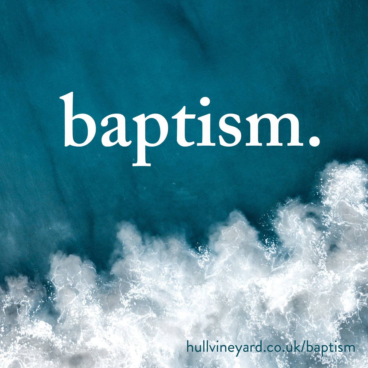 Baptisms are coming!

Sunday 30th October, 6pm,

If you follow Jesus and have never been baptised, this is your moment!

Send us a message at hello@hullvineyard.co.uk or head to hullvineyard.co.uk/baptism