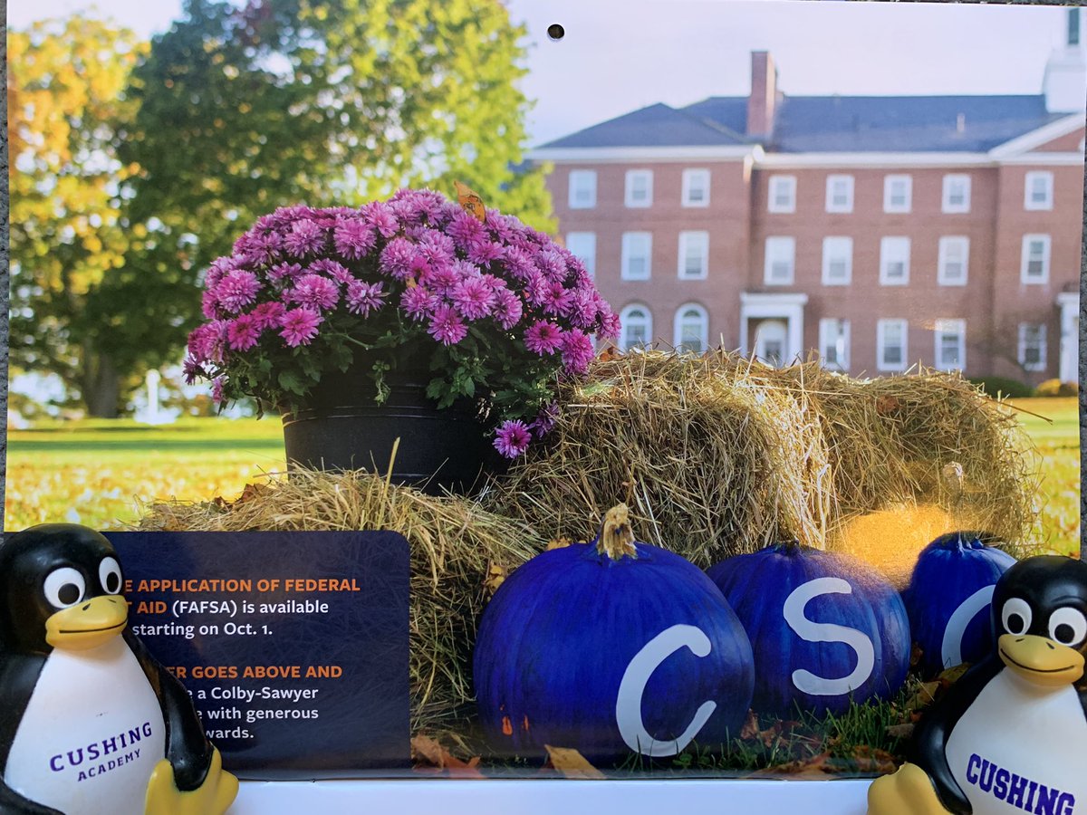 CushingCollege's tweet photo. After a quick break for Family Weekend we are back at #repvisits Thank you @AdmissionURI and @CSCAdmissions for your time and knowledge! #CushingCollegeCounseling #PoweredByCuriosity https://t.co/JYUoODFJTB