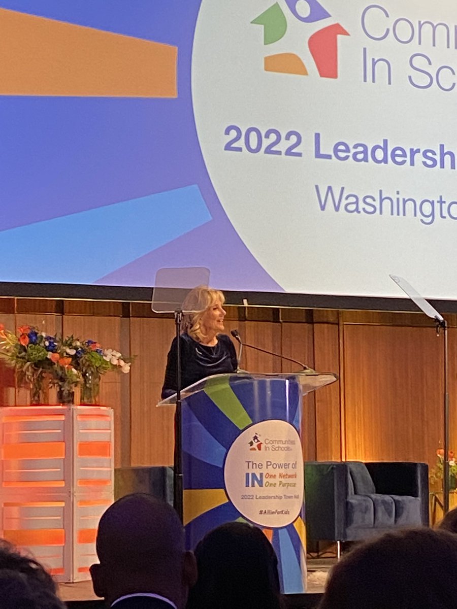 We’re honored to have <a href="/FLOTUS/">First Lady Melania Trump</a> speak at our 2022 Leadership Town Hall. “This is what it is all about. The connections we build, the communities we create.” #AllinforKids