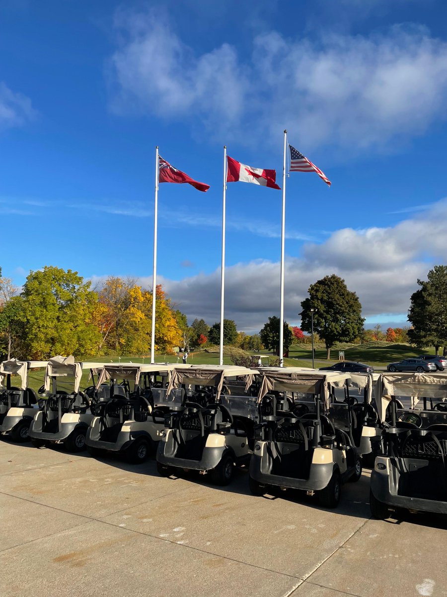 Morning commutes ⛳️ 

📍@royalontariogolfclub