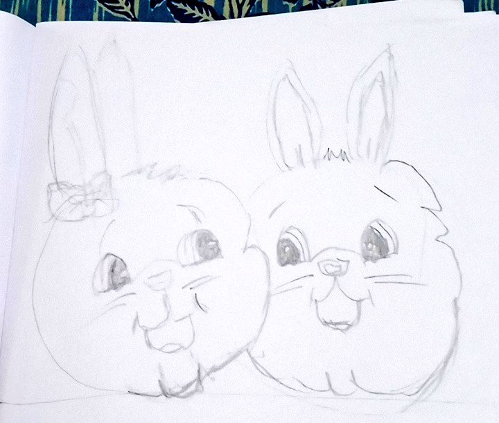 nel_danthy's tweet photo. "Tu bunny hai sirf mere liye" 😝😝😝😝😝 #proportion #freehand #300seconds https://t.co/8pFCHgUflB