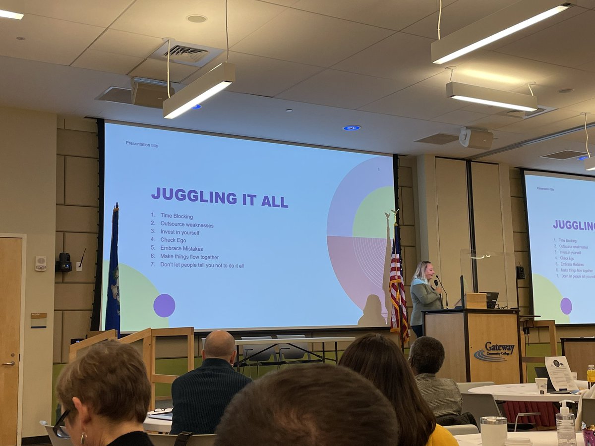 CoachRusso13's tweet photo. Guest speaker, Maria Conlon, sharing her entrepreneurship journey at the Career Ecosystems Conference. @EducateCT https://t.co/4WbWvVPiP3