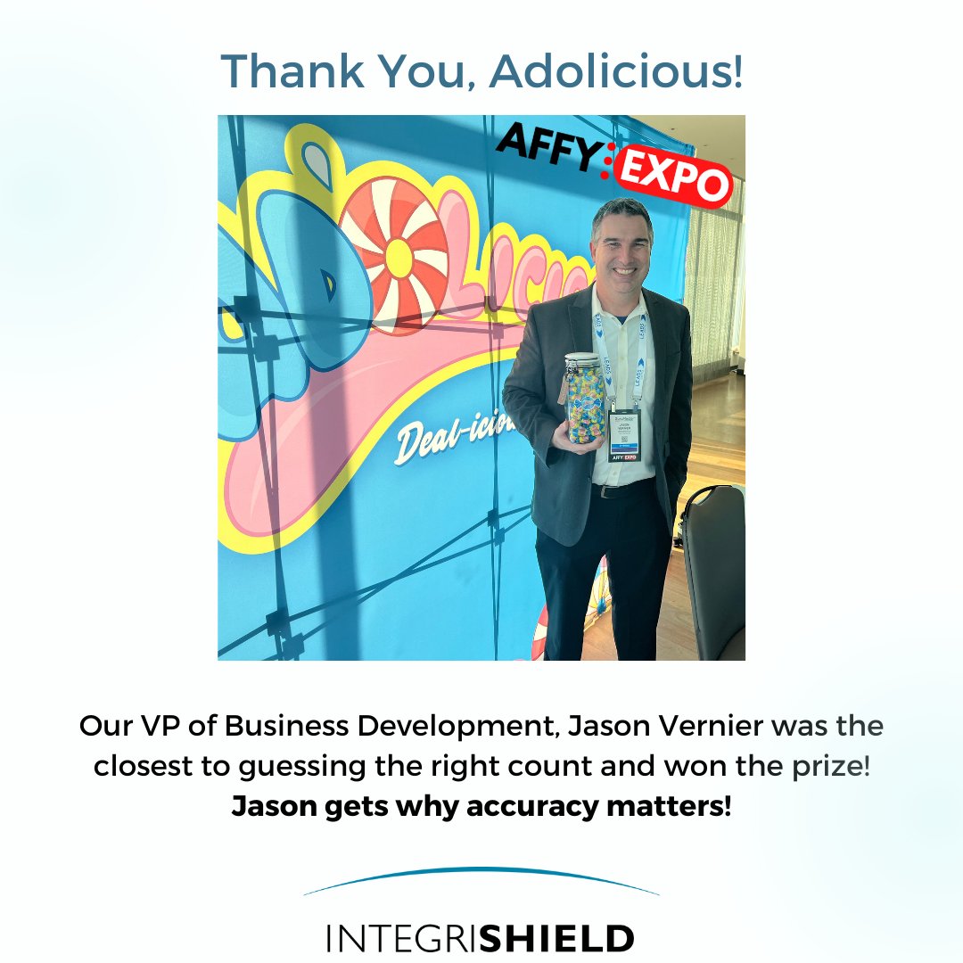 IntegriShield's tweet photo. #integrishield #AFFYEXPO #compliancemonitoring https://t.co/u1syTPPFIl