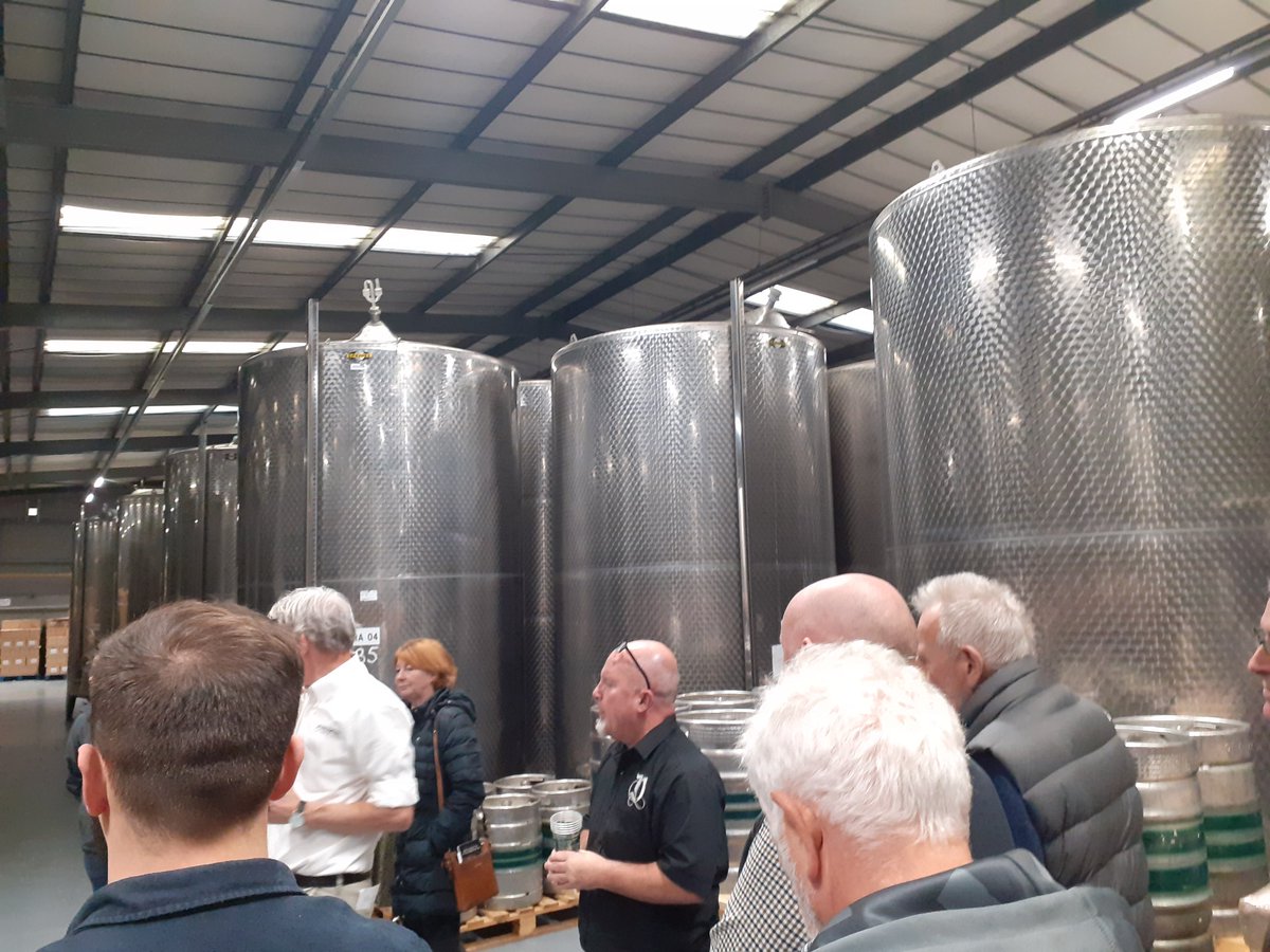 AlastairPKerr's tweet photo. Great to be representing #AngiesGloucester @Dunkertons today, enjoying the cider tour and of course the samples along the way! Good to see the guys from @GBrewery @CraftDrinkCo also! @CampaignforPubs #Goodcider #Cheltenham https://t.co/mdBDFeIrGH