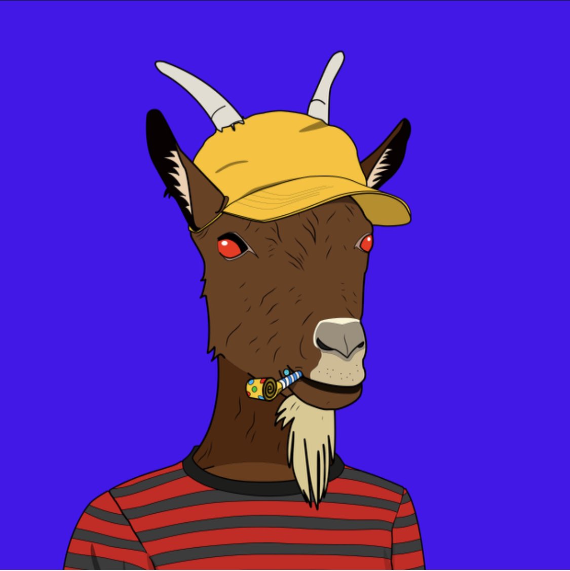 MR_J3223's tweet photo. Celebrating today by adding to the tribe, ready to party!  Happy bday @adaGOATS #LFGoat 🐐🐐🐐 https://t.co/g9Z2zuHVNT