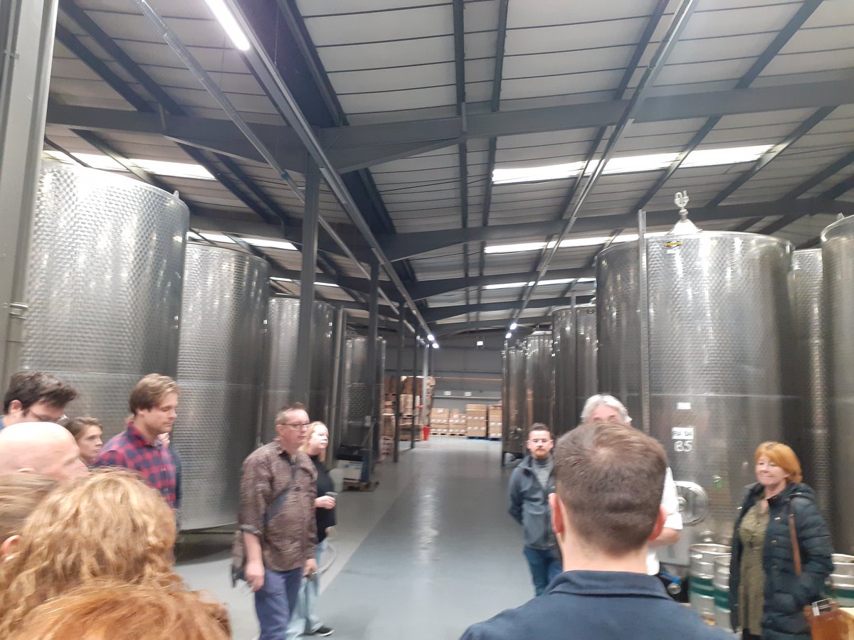 AlastairPKerr's tweet photo. Great to be representing #AngiesGloucester @Dunkertons today, enjoying the cider tour and of course the samples along the way! Good to see the guys from @GBrewery @CraftDrinkCo also! @CampaignforPubs #Goodcider #Cheltenham https://t.co/mdBDFeIrGH
