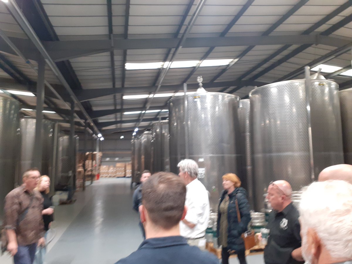 AlastairPKerr's tweet photo. Great to be representing #AngiesGloucester @Dunkertons today, enjoying the cider tour and of course the samples along the way! Good to see the guys from @GBrewery @CraftDrinkCo also! @CampaignforPubs #Goodcider #Cheltenham https://t.co/mdBDFeIrGH