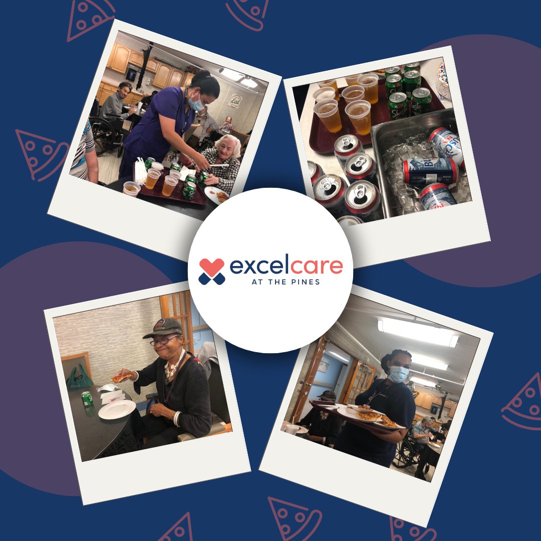 excelpines's tweet photo. It was pizza day at Excelcare Pines over the weekend! Our residents had interesting conversations over delicious pizza and drinks.
#ExcelcarePines #pizza #drinks #skillednursinghome #pines #seniors #seniorcare https://t.co/yoDniN5hgS