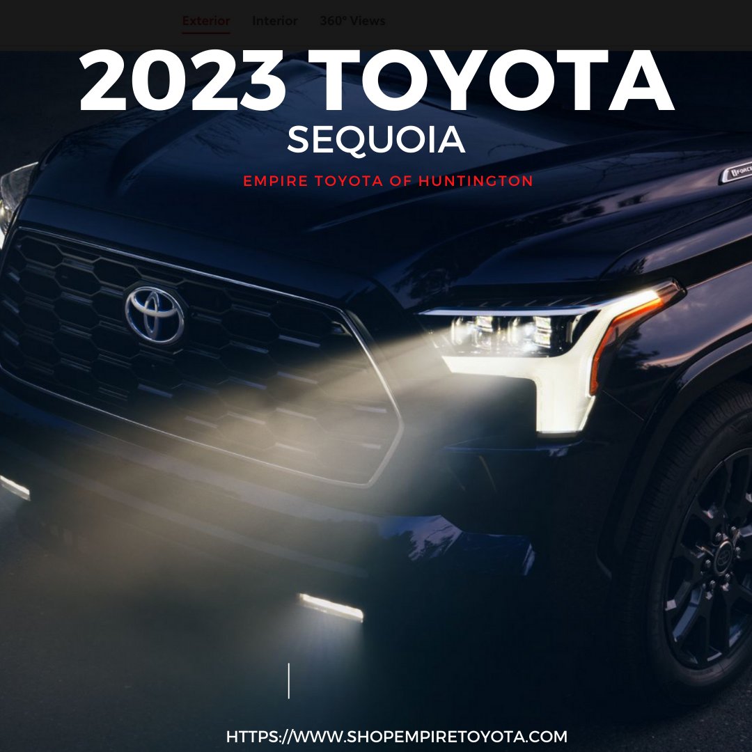 EmpireToyotaNY's tweet photo. Introducing the 2023 Toyota Sequoia! 🔗 🔽 
https://t.co/QQgudA7yVM
.
.
.
#EmpireToyota #ShopEmpire #EmpireAuto #ToyotaSequoia #ToyotaUSA #2023Toyota https://t.co/cKqBUgNvc5