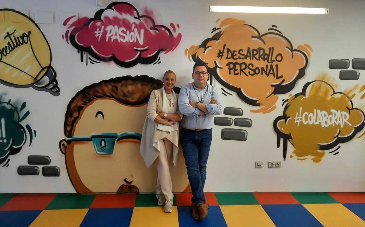 🤩 A mi el #Voluntariado me cambió la vida...

😁 Hoy me ha encantado estar en el #EspacioCreativoIRJ con mi buena amiga y mejor profesional, Lourdes Pascual, Coordinadora d Actividades d la <a href="/FRVSocial/">Federación Riojana de Voluntariado Social</a>

✅️ Hemos estado pensando nuevas sinergias en torno al Voluntariado Juvenil