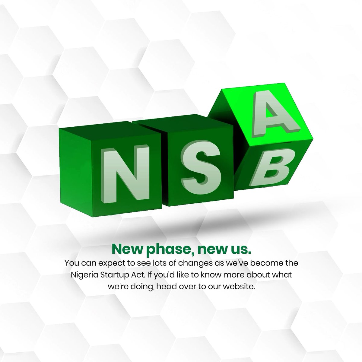 StartupActNg's tweet photo. The dawn of a new era. The NSB is now an Act of the Federal Republic of Nigeria!
π₯³π₯³π
#NSA #startups #MakingLawsWork #NigeriaStartupAct https://t.co/6fSleM9MYO