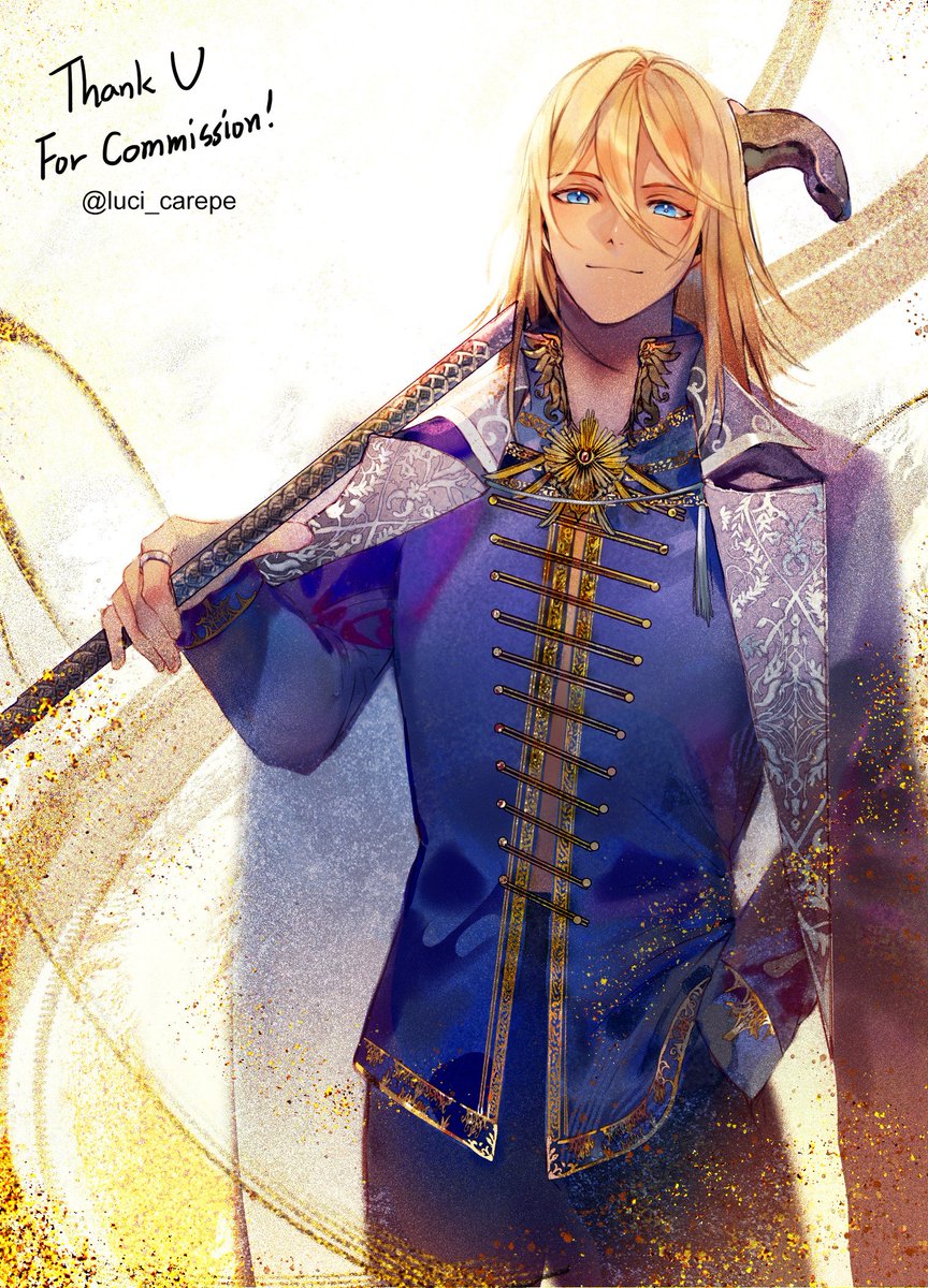 CleinLowell's tweet photo. "Lead into gold? Not as difficult as one would think."
Thank you so much @/Luci_Commission for this wonderful piece!! I'm absolutely in love with how it turned out!
#ENVtuber #Vtuber #art #artchemist https://t.co/4vMsM9JuKu