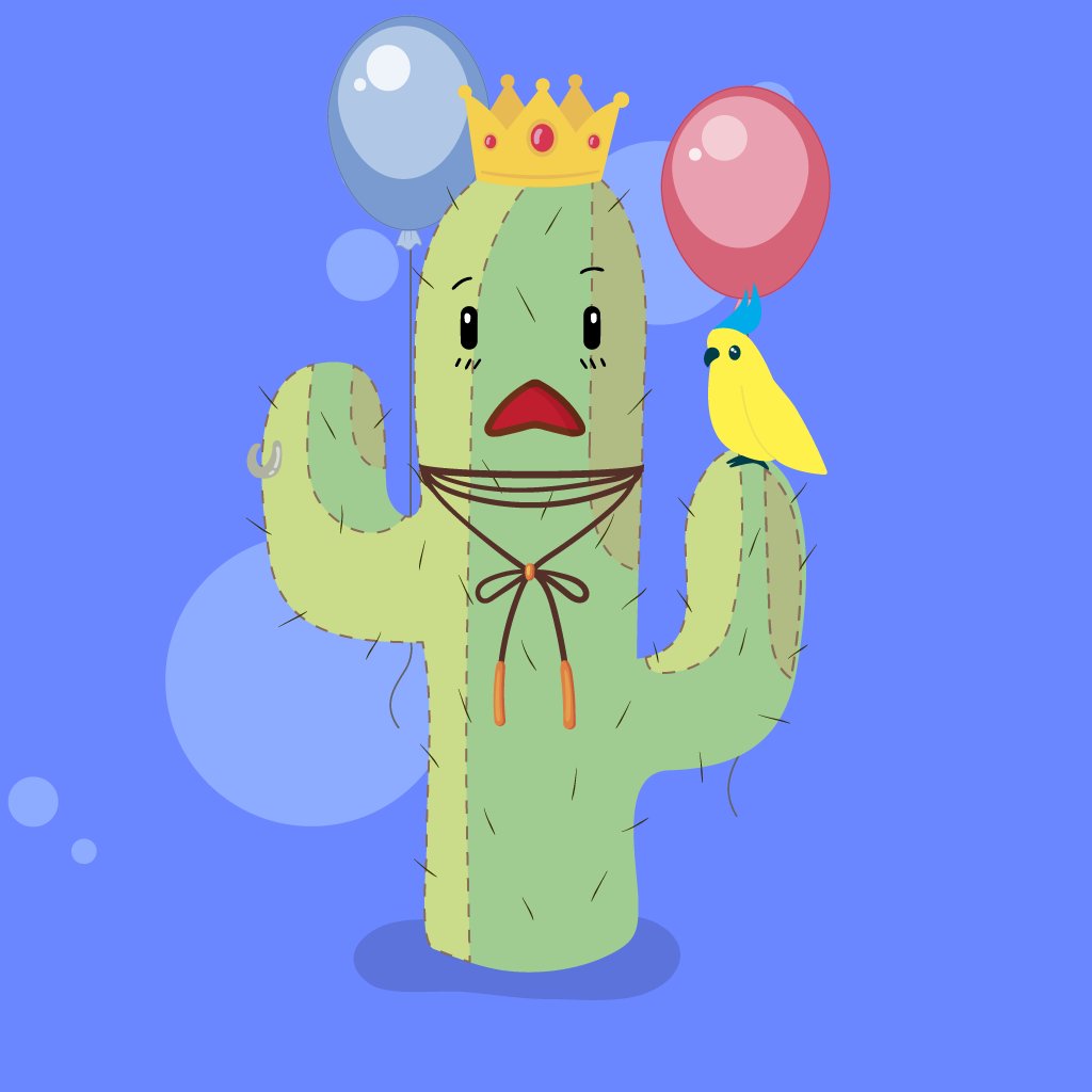 🫅Just because you are a prince do you think you have some rights to KactiLand? 🏜

Join discord! discord.gg/S78kuTHdjd 

#NFT #Kadena #sneakpeeks