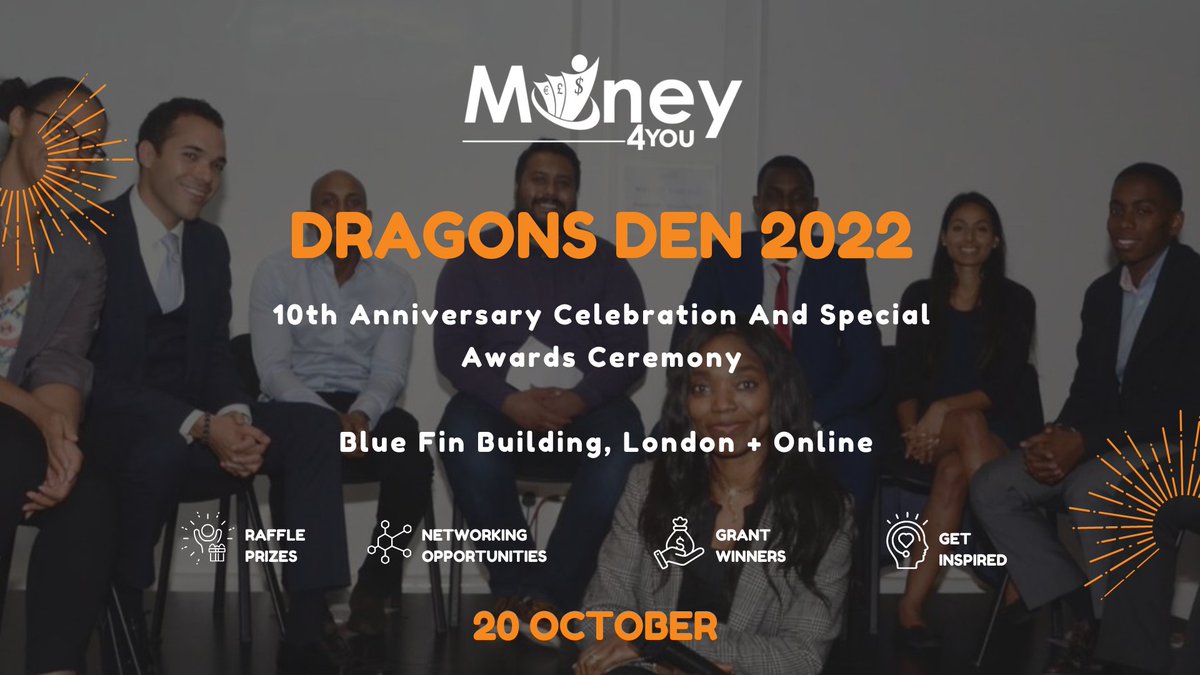 Exclusive Invitation to @Money4YOUorg Dragons Den Event Tomorrow! - mailchi.mp/ec17b5451221/j…