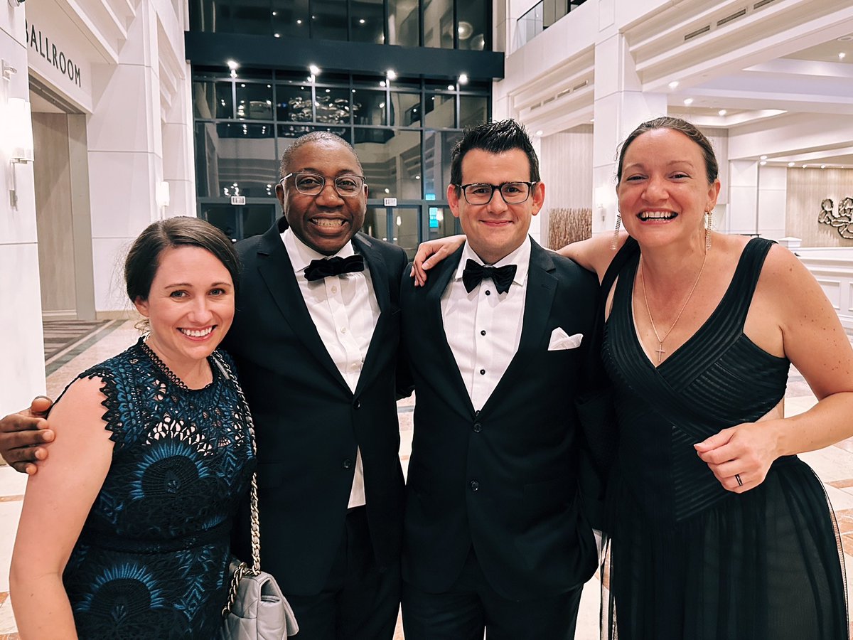 _jrgallaher's tweet photo. Trauma surgeons dress up occasionally. 🤩

A lovely night at the ACS Board of Governors Dinner. @UNCSurgery @AnthCharMD @TristaReidMD #ACSCC22 https://t.co/vaW9j92Pe0